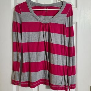 Cute, tight, low cut long sleeve